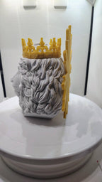 Lion of Judah Royal Bust Statue