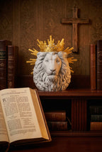 Lion of Judah Royal Bust Statue