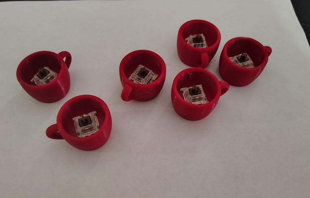 Cozy Hot Cocoa Cup Fidget Clicker