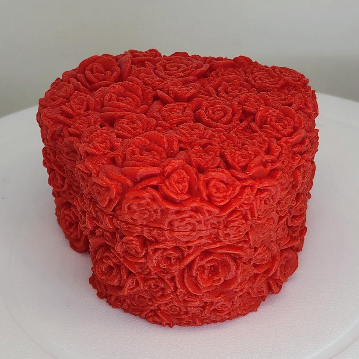 Heart-shaped Rose Petal Box