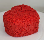 Heart-shaped Rose Petal Box