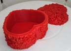 Heart-shaped Rose Petal Box