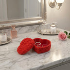 Heart-shaped Rose Petal Box