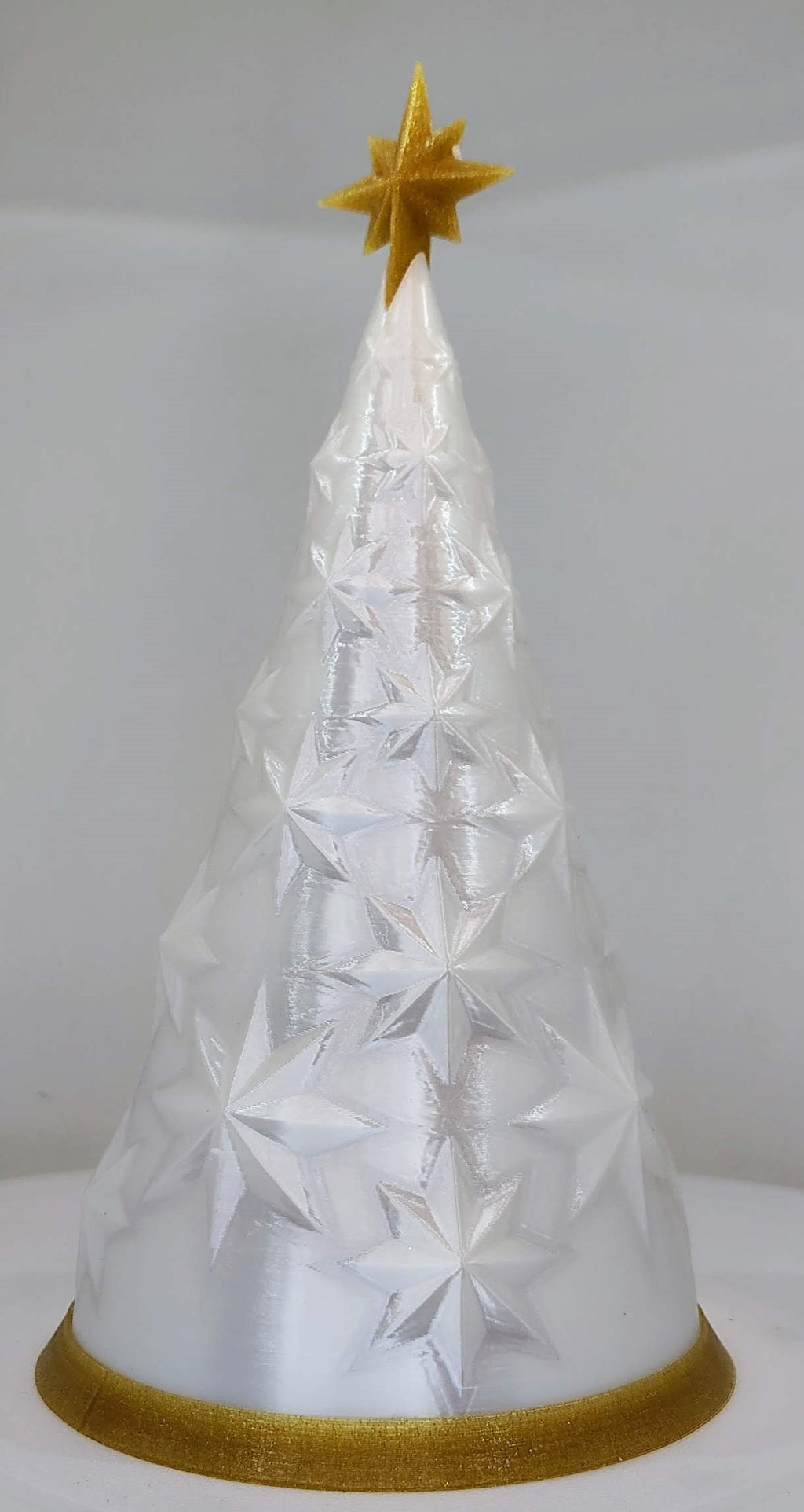 Christmas Tree Lamp with Star Pattern