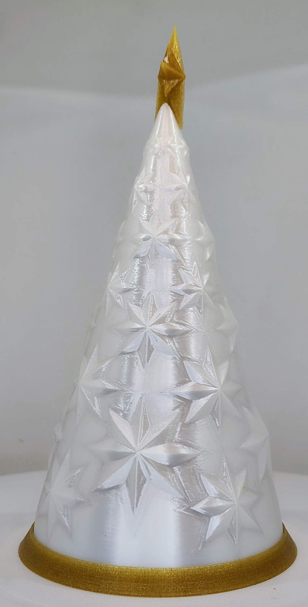 Christmas Tree Lamp with Star Pattern