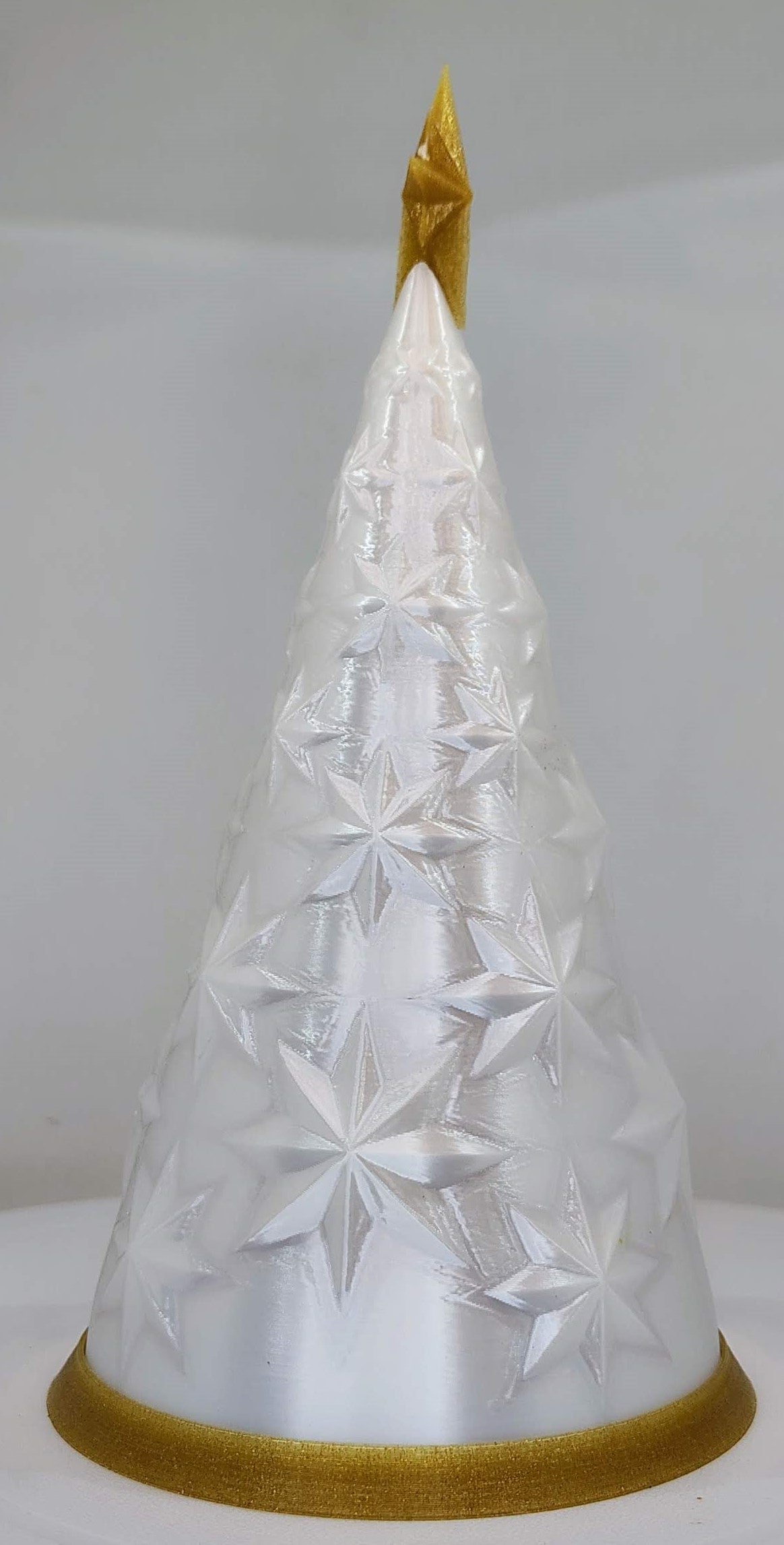 Christmas Tree Lamp with Star Pattern