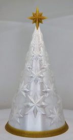 Christmas Tree Lamp with Star Pattern