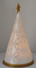 Christmas Tree Lamp with Star Pattern
