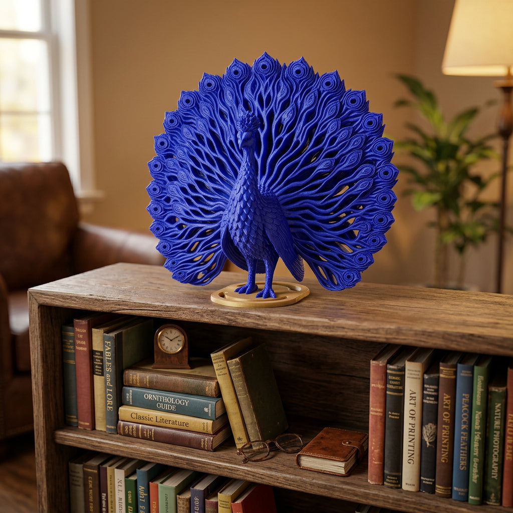 Grand Crest Peacock