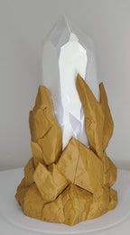 Rugged Crystal Lamp
